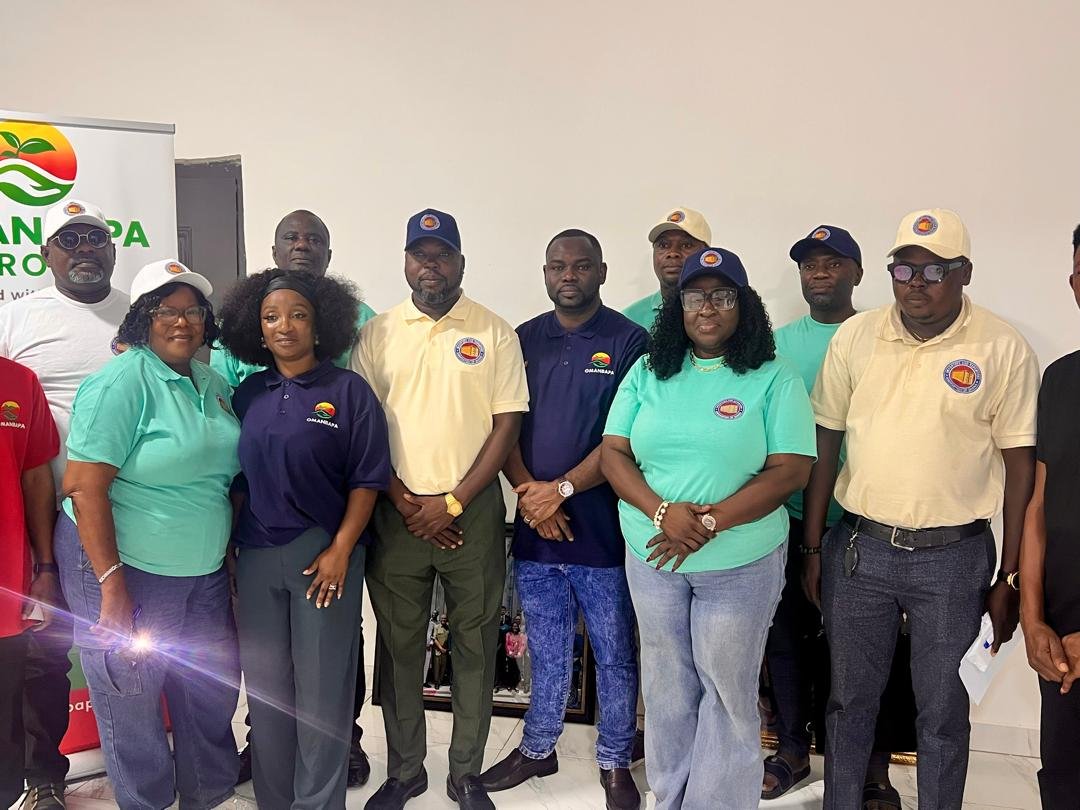 Importers & Exporters Association Of Ghana (IEAG) Leadership Pays Courtesy Call on Omanbapa Group.