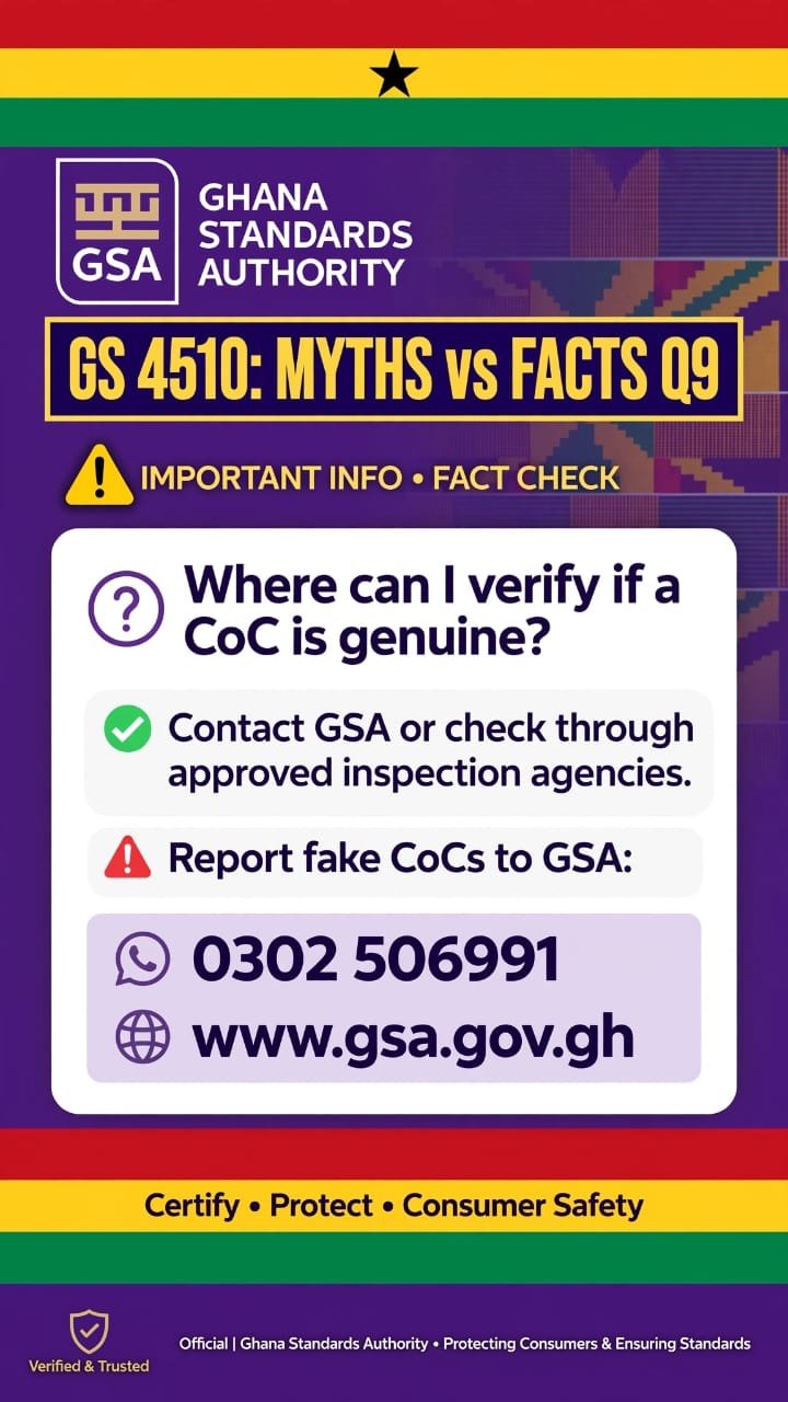 Where can I verify if COC is genuine?